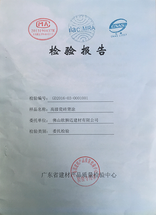 Test report 1